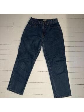 women's vintage L.L. Bean relaxed fit denim jeans